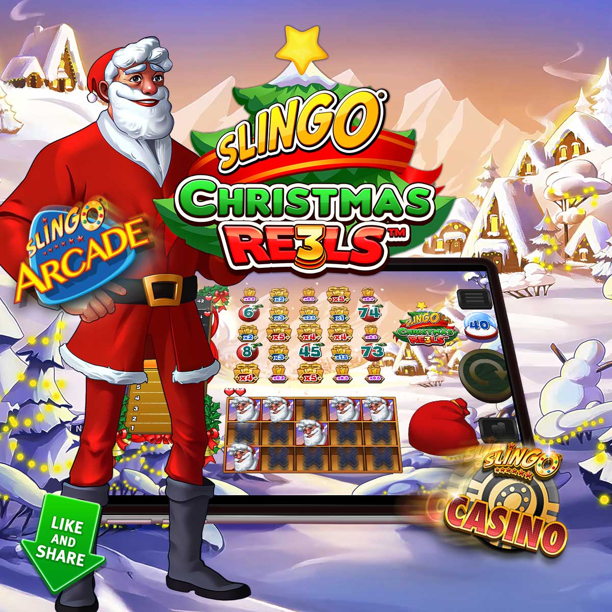 Slingo Christmas Re3ls Brings Magic to the Holidays